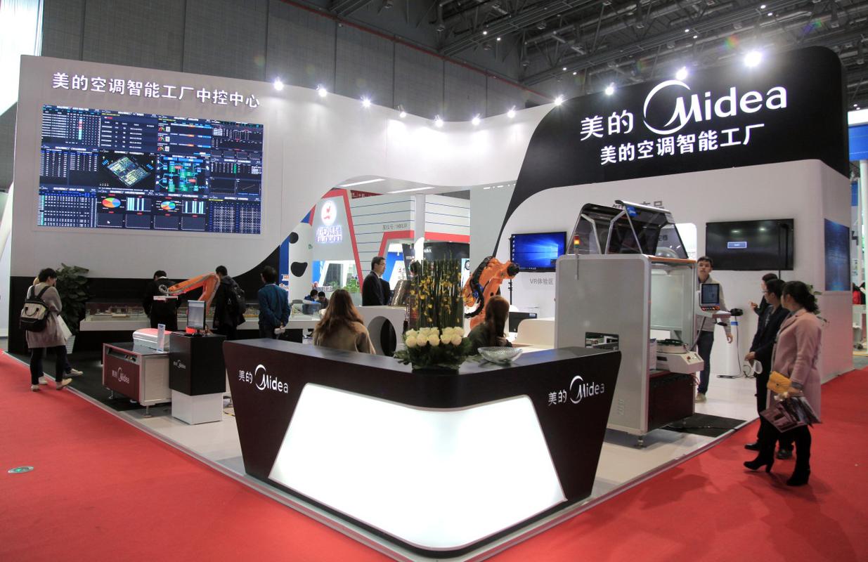美的空調(diào)智能工廠亮相工博會(huì) 科技觸手可及